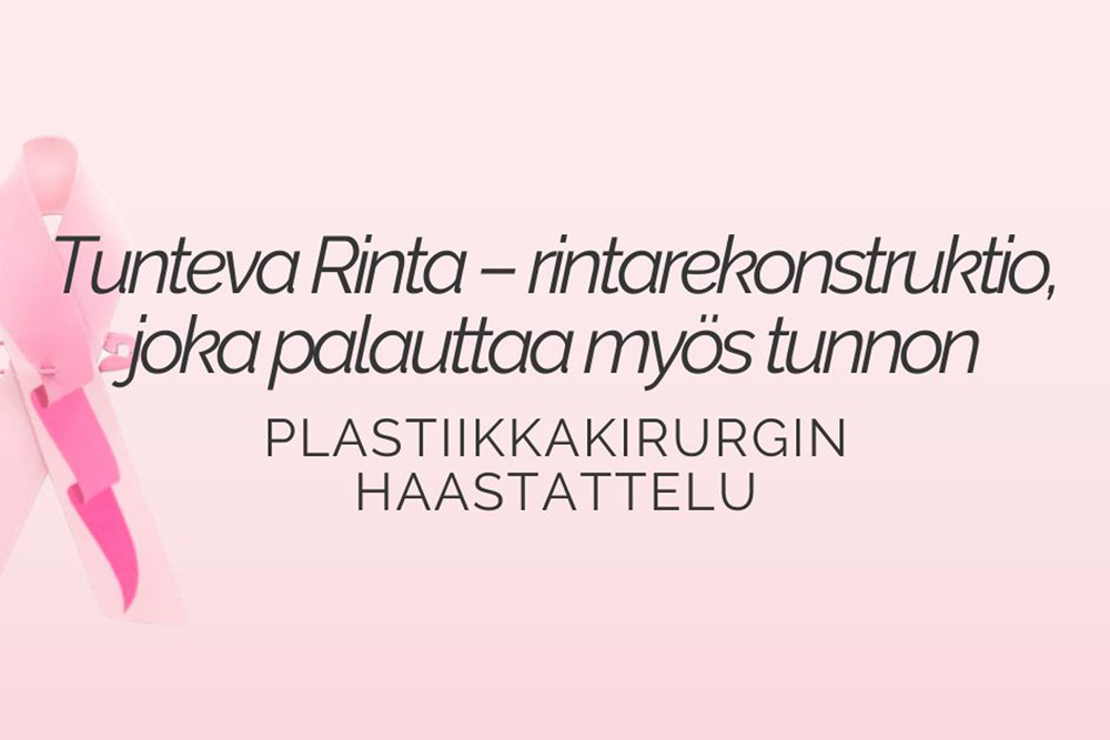 Tunteva Rinta � rintarekonstruktio, joka palauttaa my�s tunnon